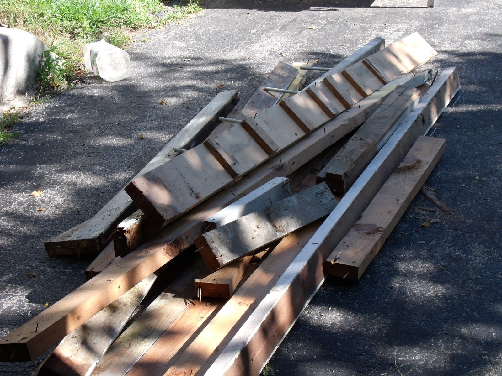 Gear Acres at Top of the Hill Basement Stairs Demo Completed