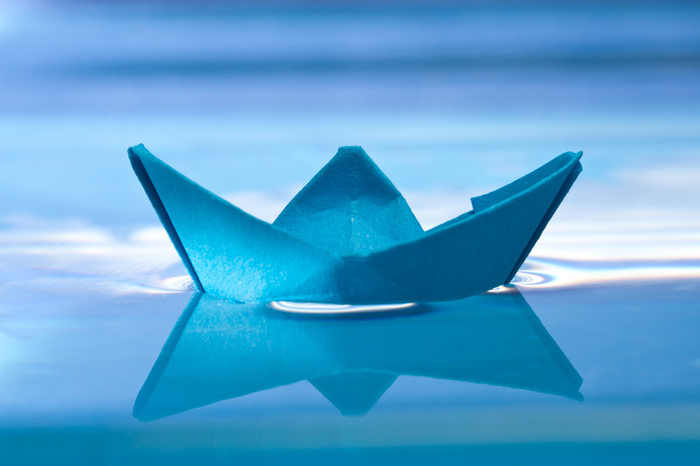 Paper boat designs - ONLINE NEWS ICON