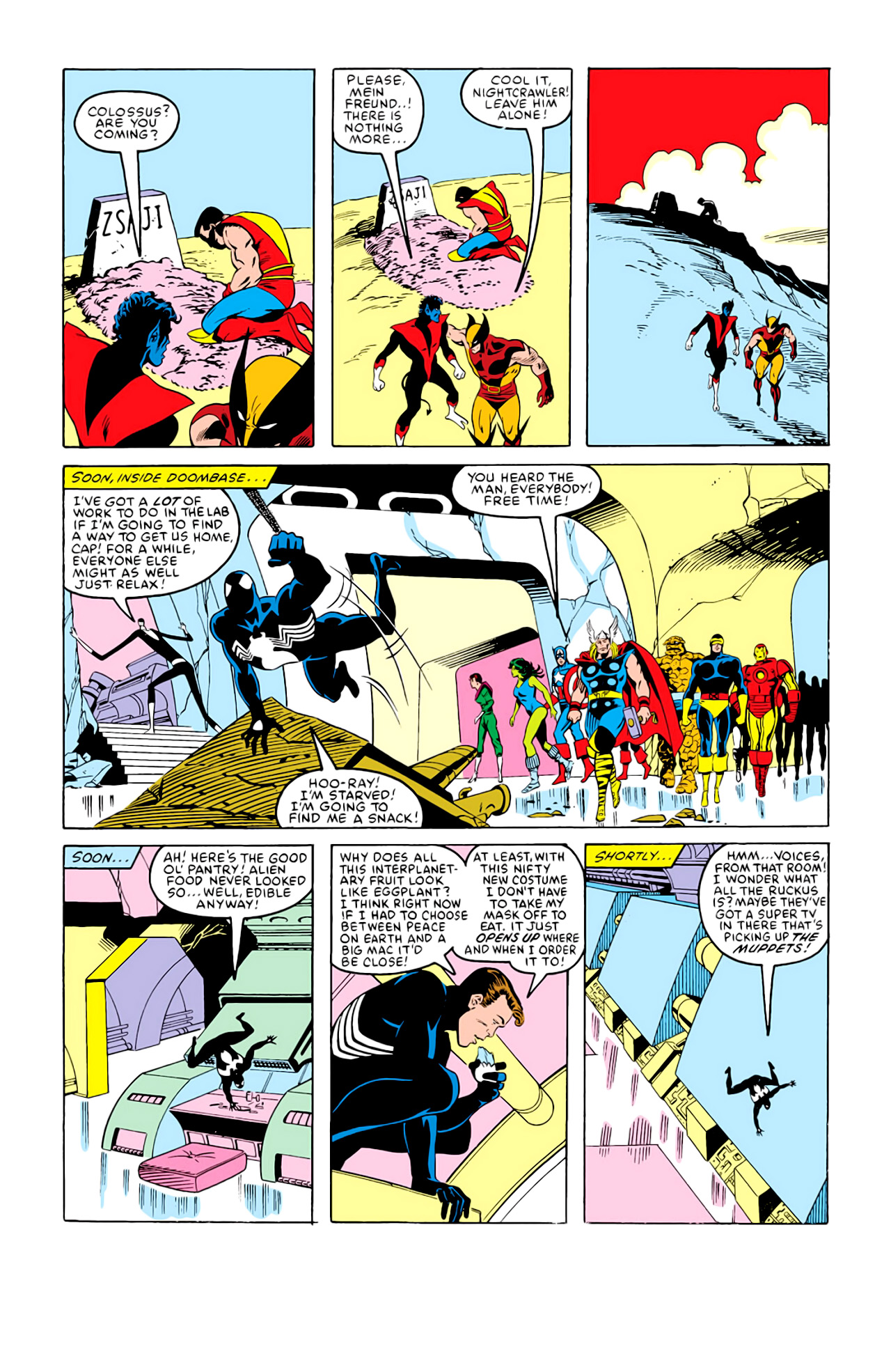 Read online Captain America (1968) comic -  Issue #292m - 36