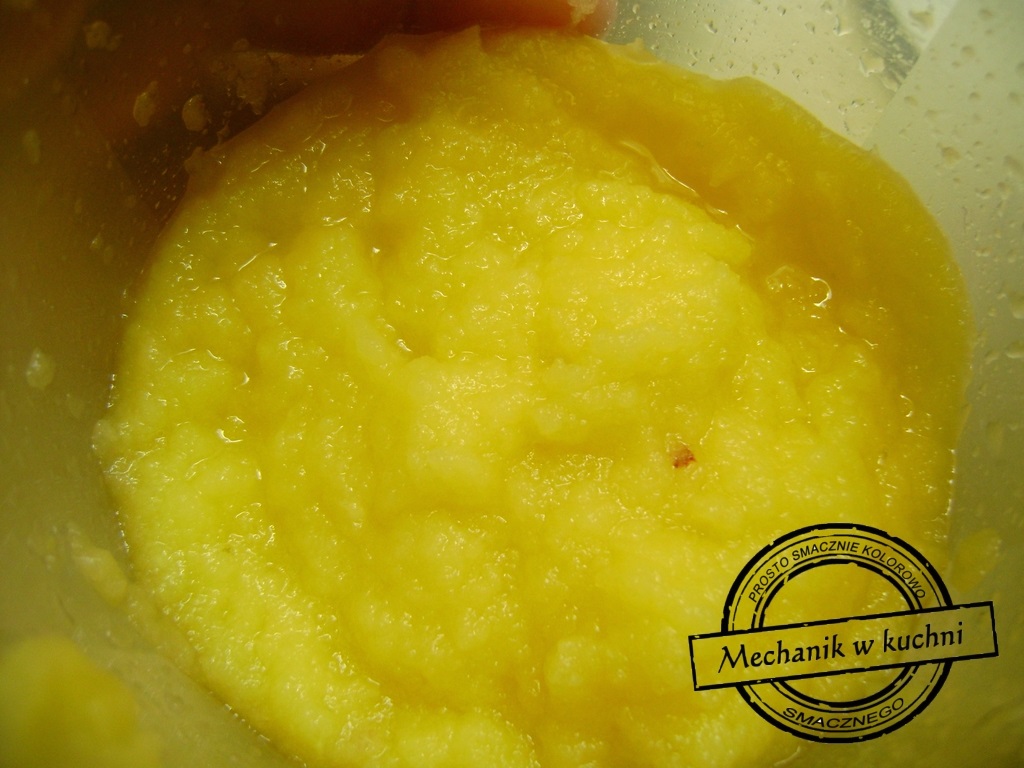 Mechanik w kuchni Filet z kurczaka z jabłkowym puree