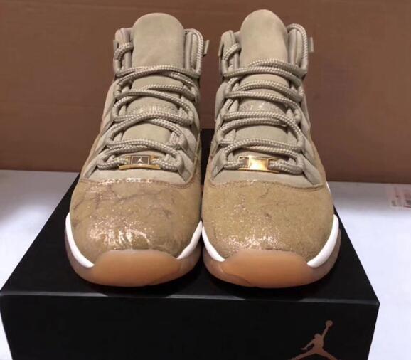 jordan retro 11 olive green
