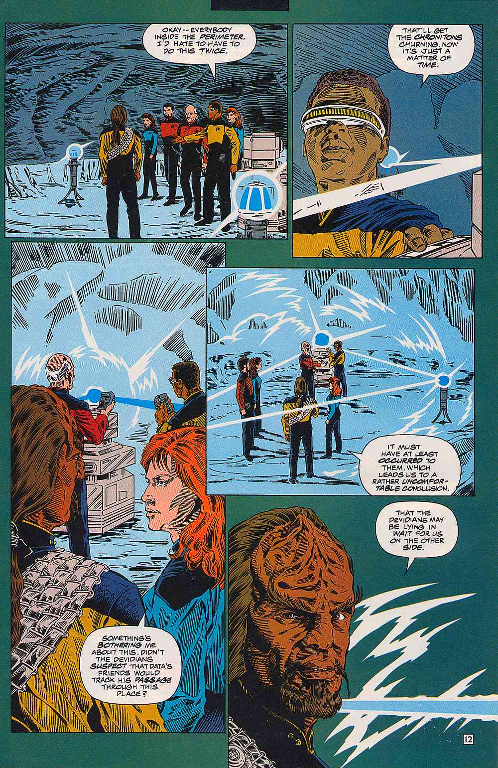 Read online Star Trek: The Next Generation (1989) comic -  Issue # _Annual 6 - 12