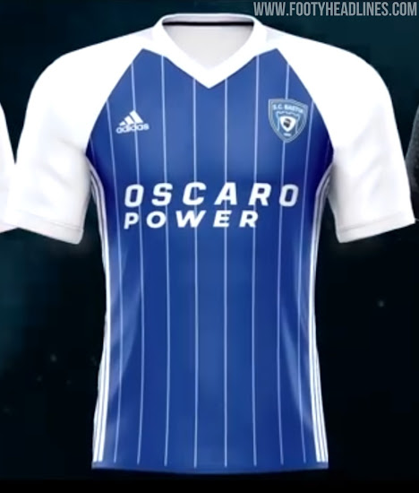 Bastia 21 Home Away Third Kits Released Back To Back Promotions Footy Headlines