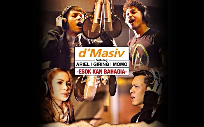 D Masiv ft. Ariel, Giring, Momo - Esok Kan Bahagia MP3 & Lirik ~ Kaca MP3