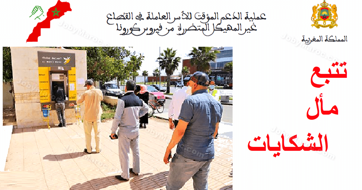 تسجيل مليوني شكاية وقبول 800 ألف طلب لدعم القطاع غير المهيكل تسجيل مليوني شكاية وقبول 800 ألف طلب لدعم القطاع غير المهيكل