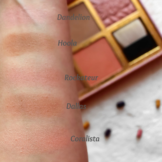 swatches benefit cheeckathon blush kit