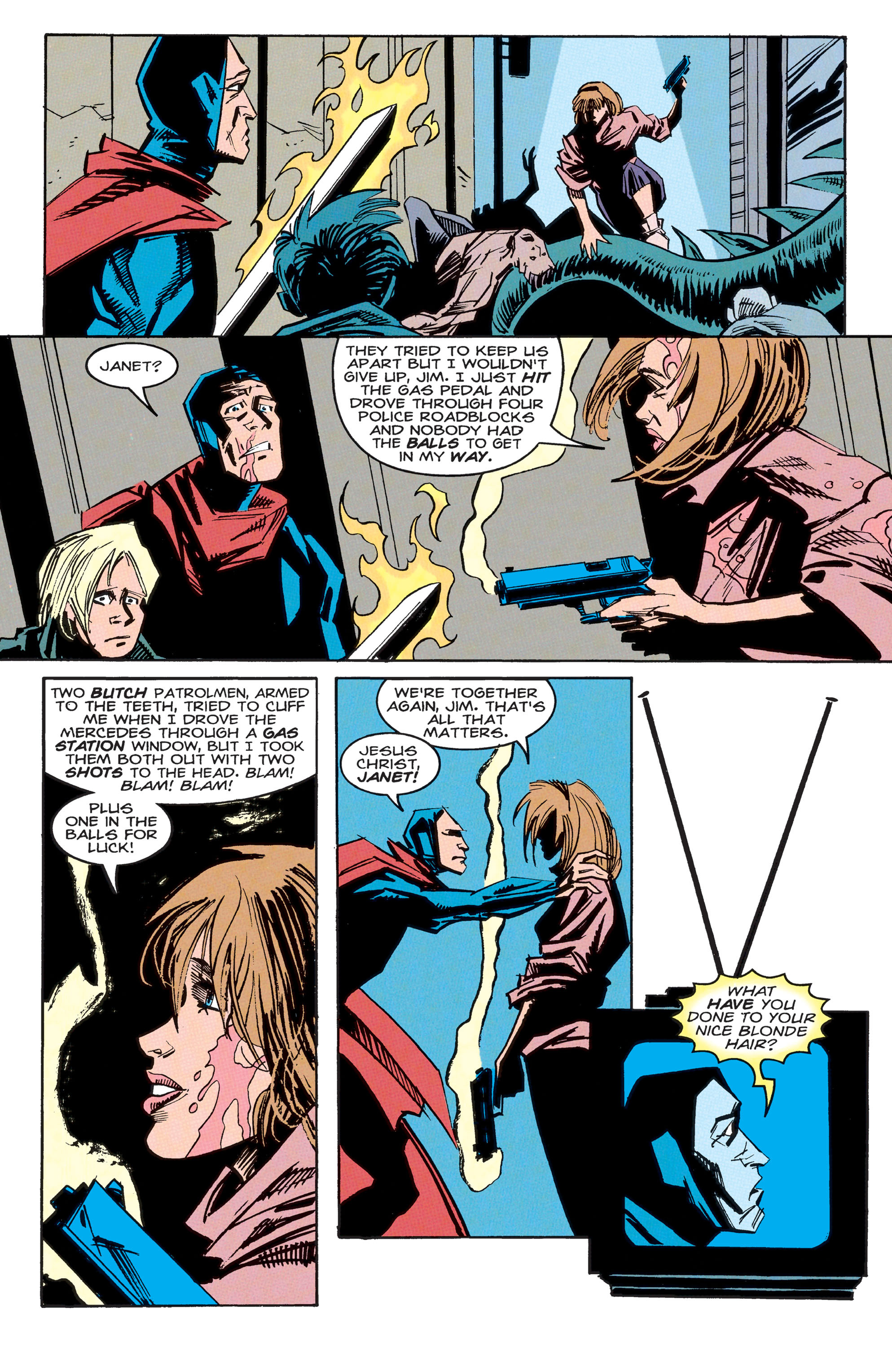 Read online Swamp Thing (1982) comic -  Issue # _TPB - Trial by Fire - 89