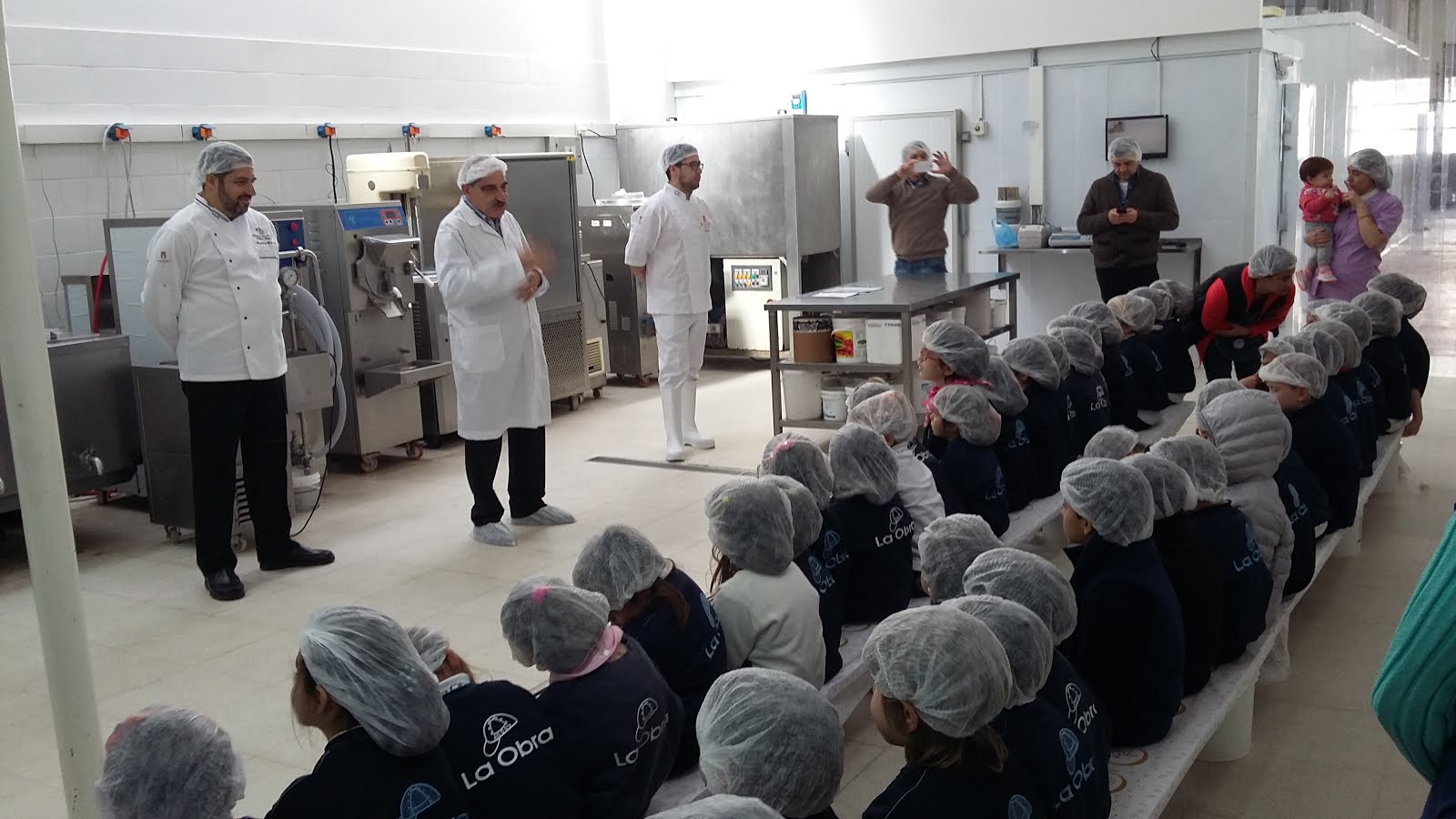 1° - VISITA A LA FÁBRICA DE HELADOS - 2016