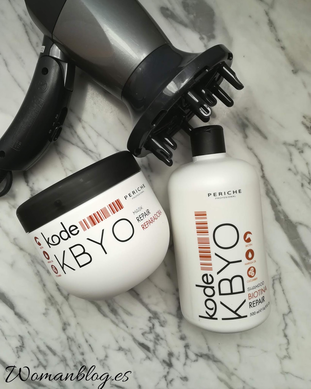 WomanBlog.es: Línea capilar Kode KBYO de Periche