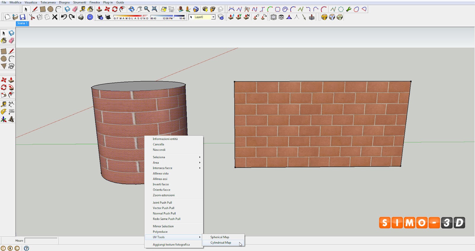 PLUGIN PER SKETCHUP UV TOOLS