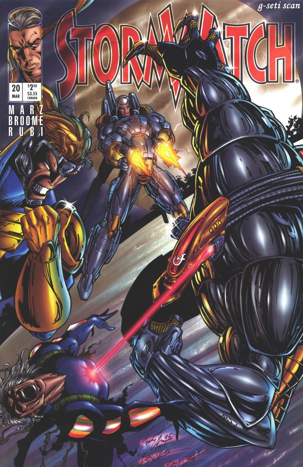 Read online Stormwatch (1993) comic -  Issue #20 - 1