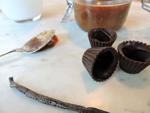 Snobinettes au chocolat noir et caramel à la fleur de sel 