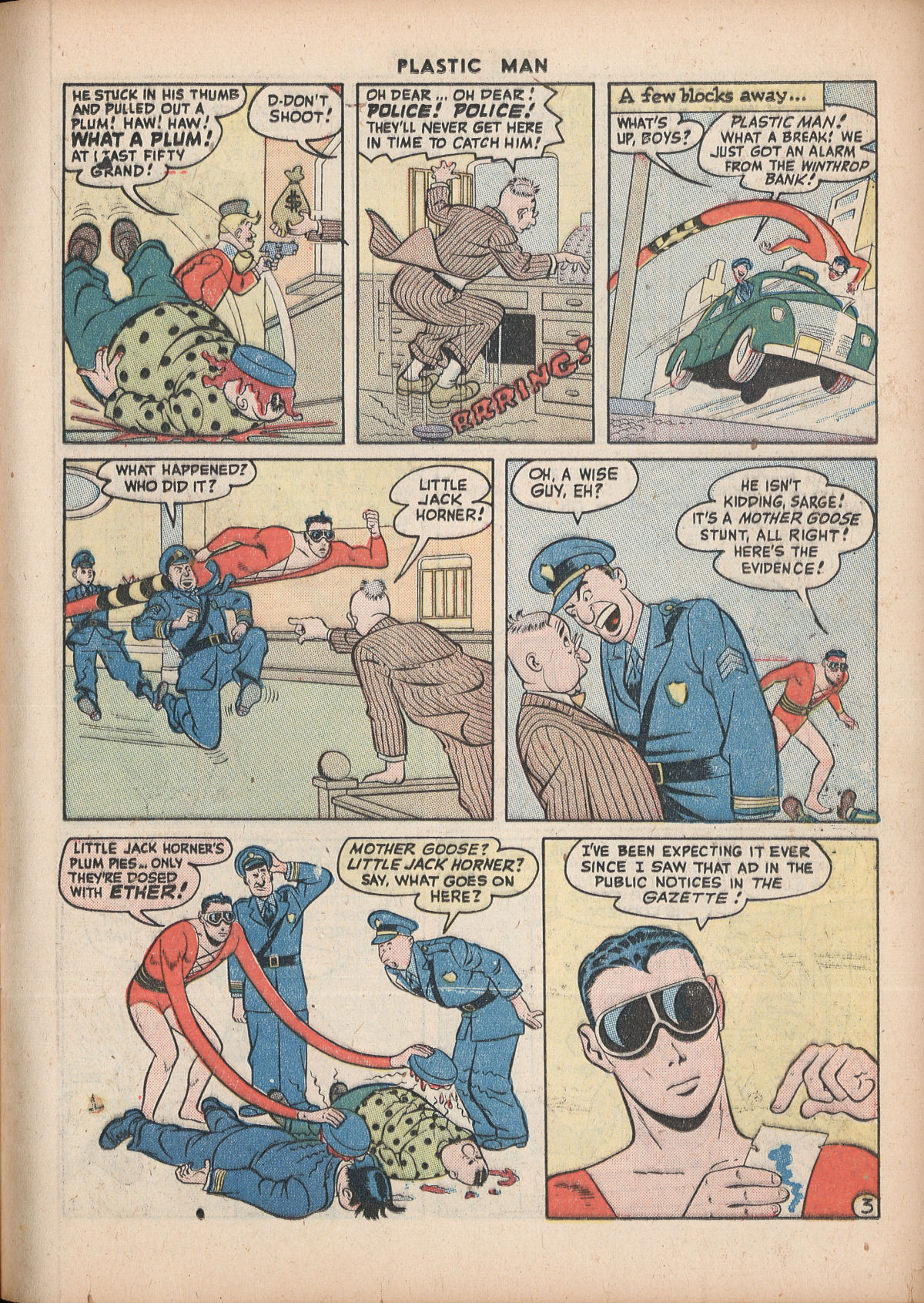 Plastic Man (1943) issue 6 - Page 17