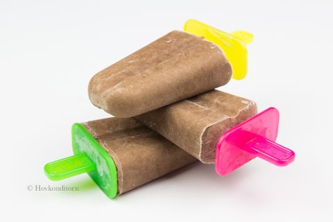 Chocolate Peanut Butter Popsicles 