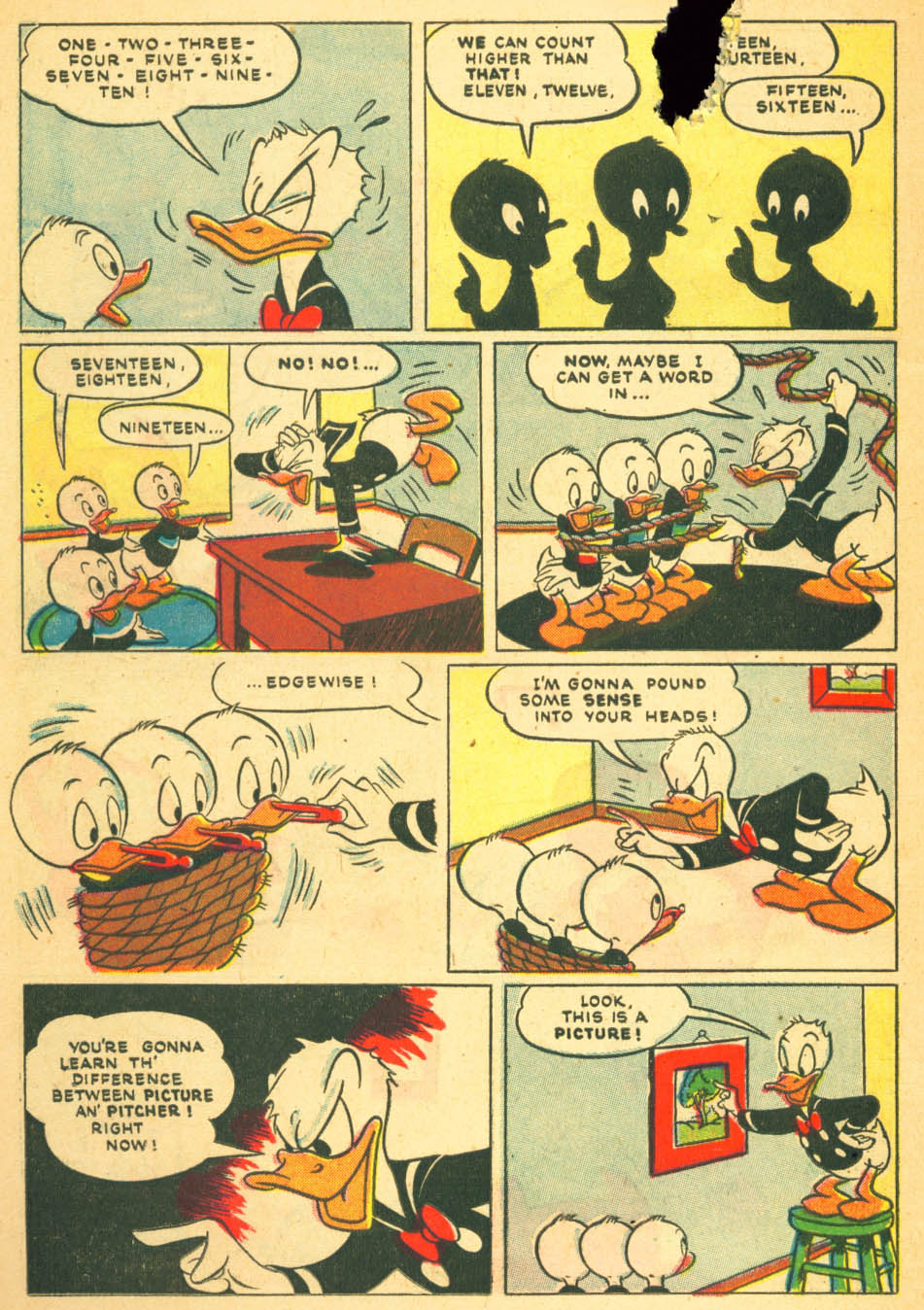 Read online Walt Disney's Comics and Stories comic -  Issue #121 - 10