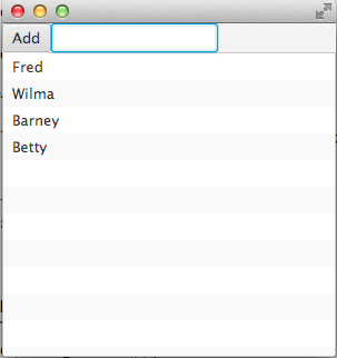 Computing Intelligently: JavaFX ObservableList