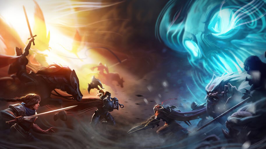 Darius vs. Zed, LoL, Legends of Runeterra, 4K, #3.1861