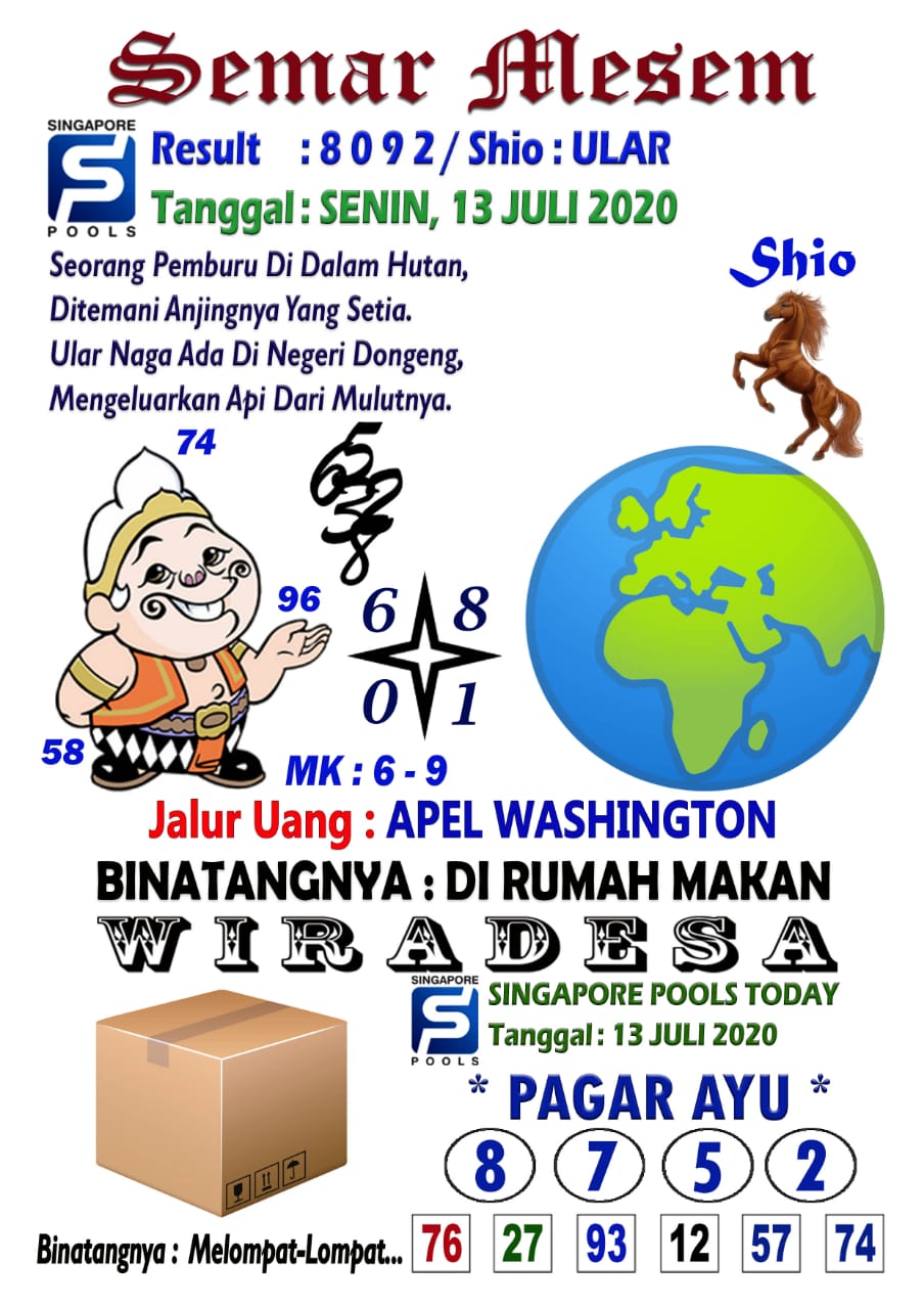Syair Sgp 13 Juli 2020 Prediksi Sgp 13 Juli 2020 Ubertoto