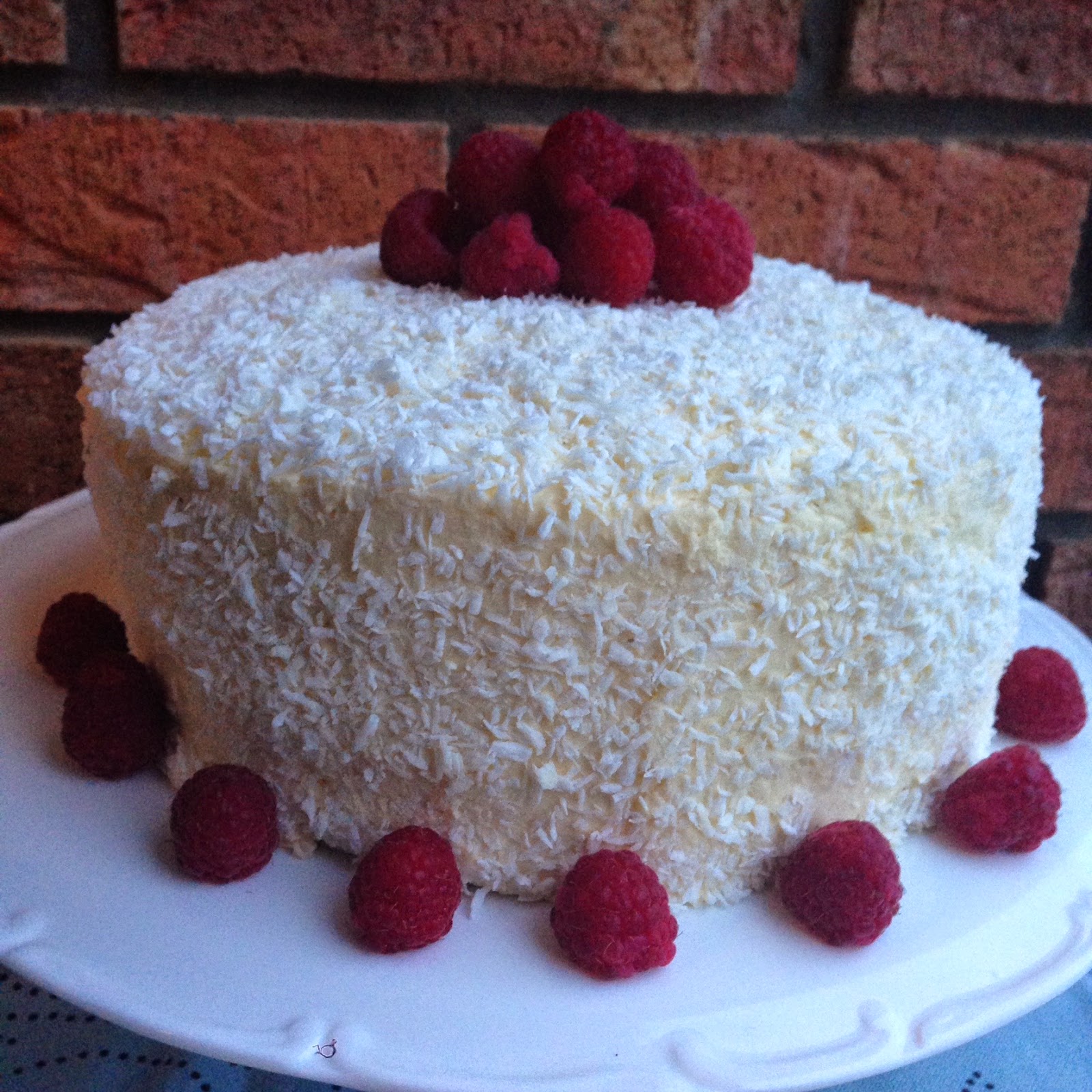 Babaduck: Raspberry Coconut Layer Cake
