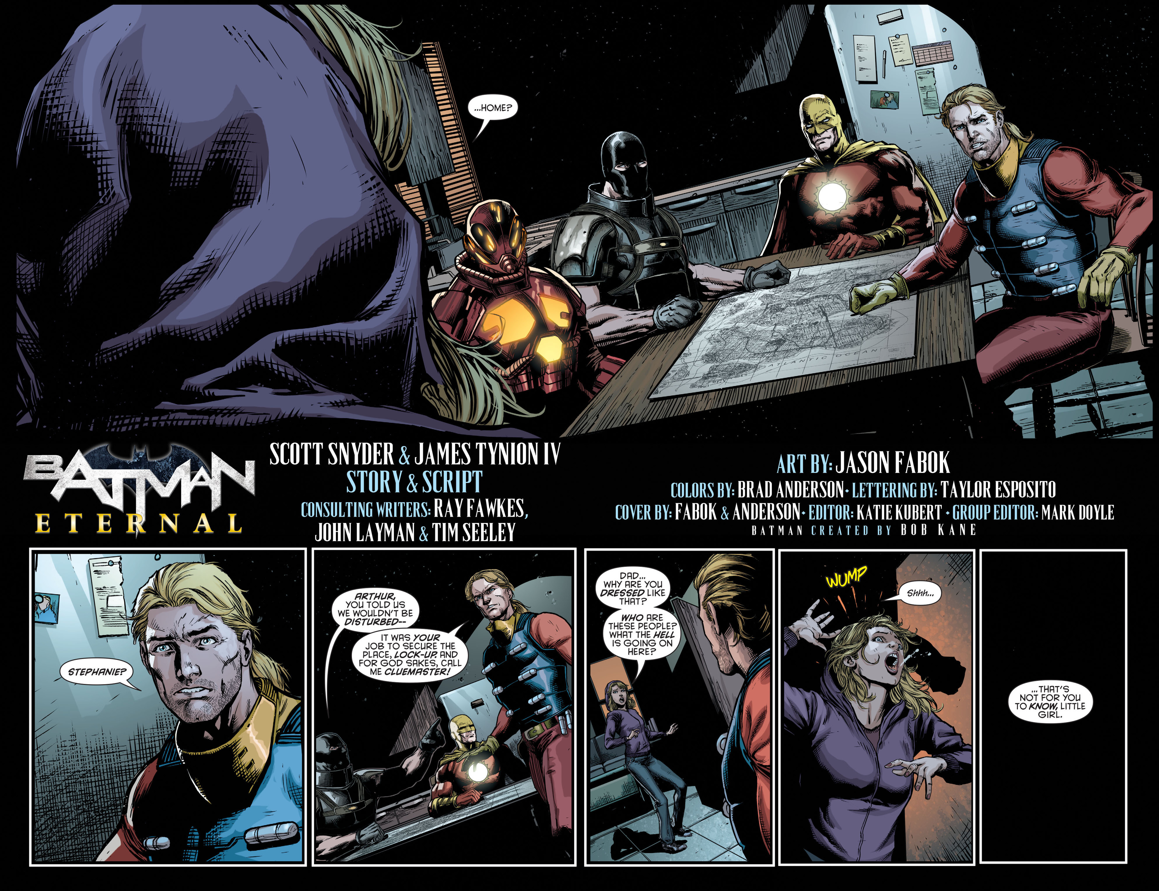 Read online Batman Eternal comic -  Issue #3 - 3