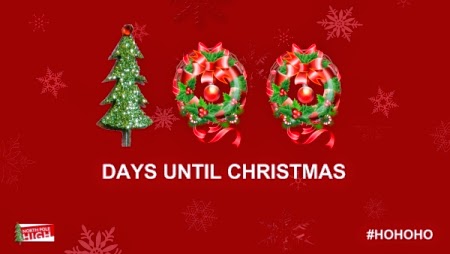100 Days Until Christmas
