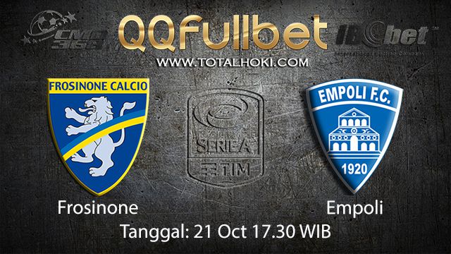 Prediksi Bola Jitu Frosinone vs Empoli 21 October 2018 ( Italian Serie A )