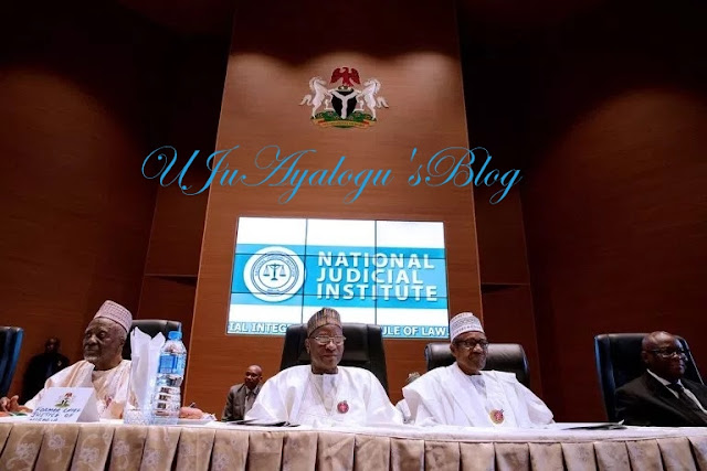 Photos: Buhari Attends 2017 All Nigeria Judges Conference