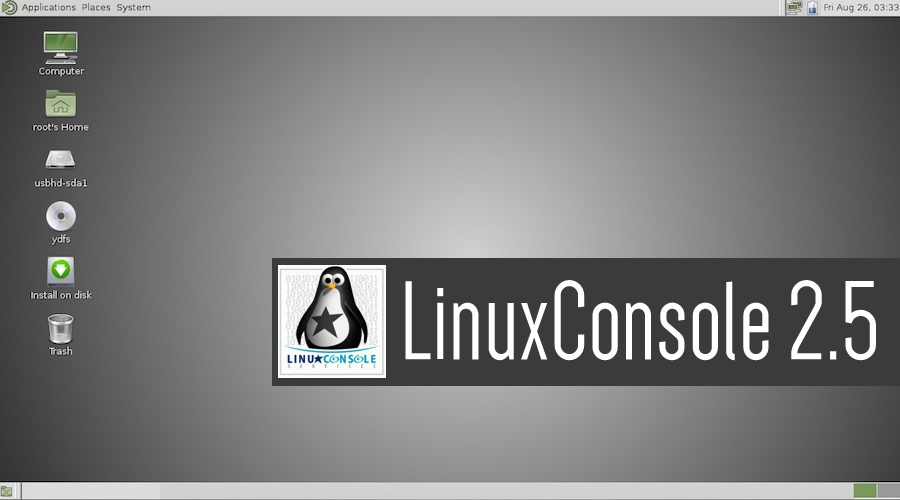 LinuxConsole 2.5 la distro de juegos ha sido liberada con muchos juegos preinstalados