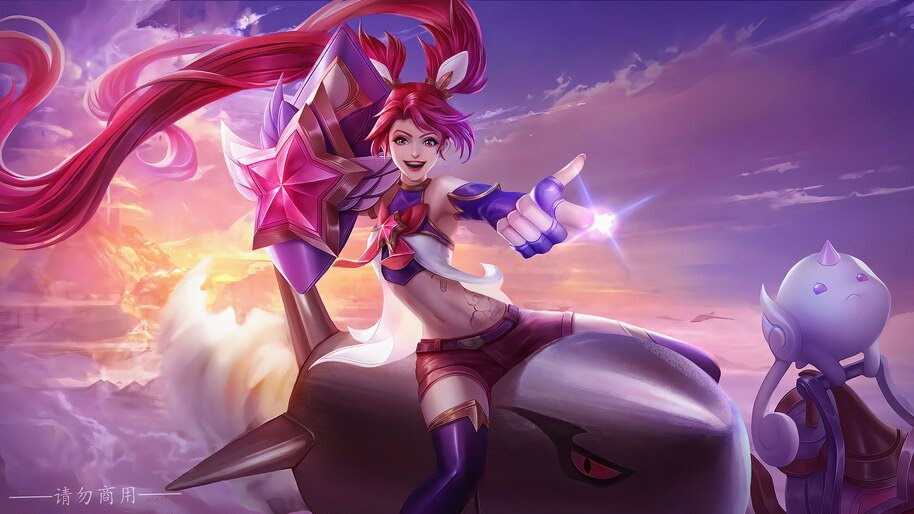 Jinx, LoL, Girl, 4K, #7.1535