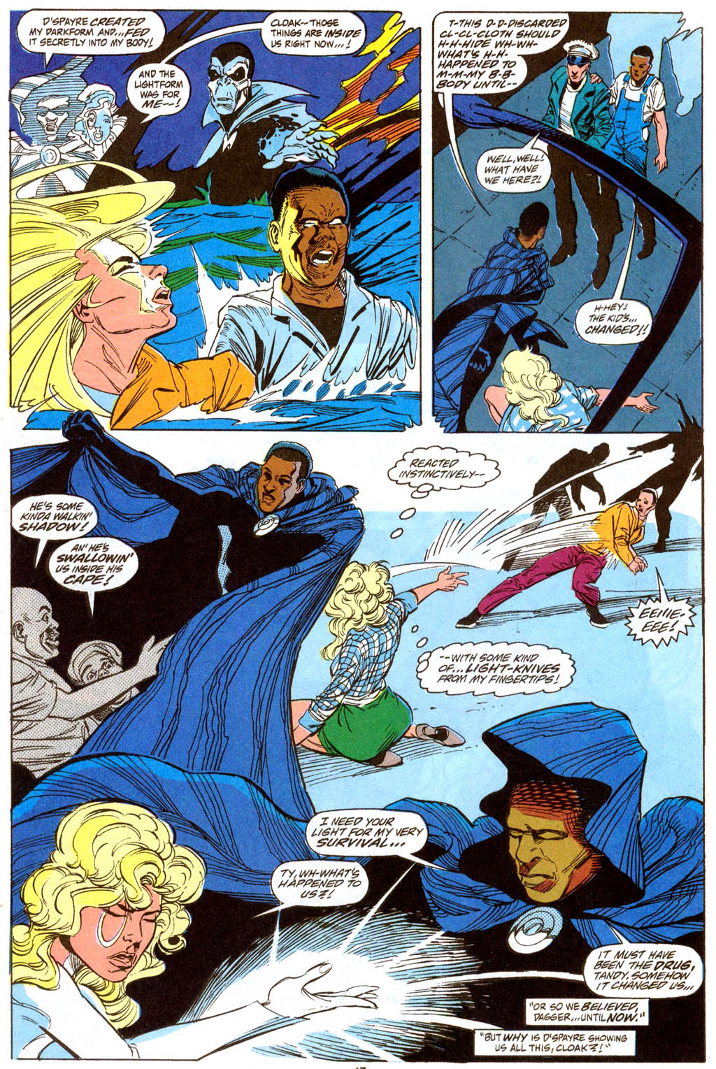 Read online Cloak and Dagger (1990) comic -  Issue #19 - 14