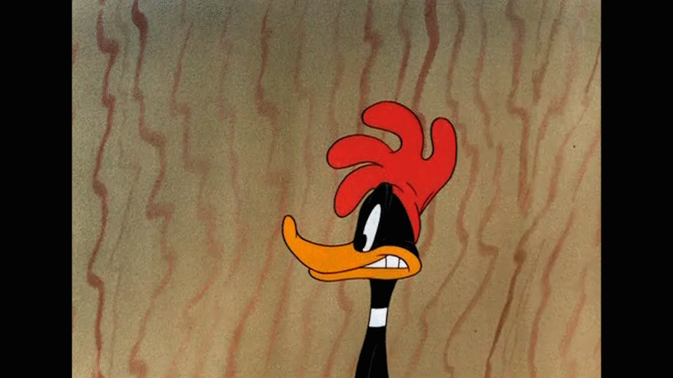 Have a look at this completely insane take of Daffy Duck from 'You Wer...
