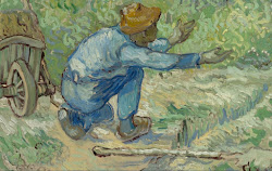 millet steps gogh van vincent 1890