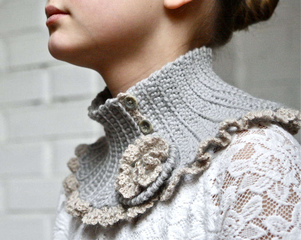 heegeldab Pattern for crochet scarflette