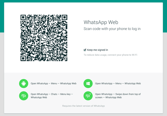Cara Membuka WhatsApp Web di Komputer