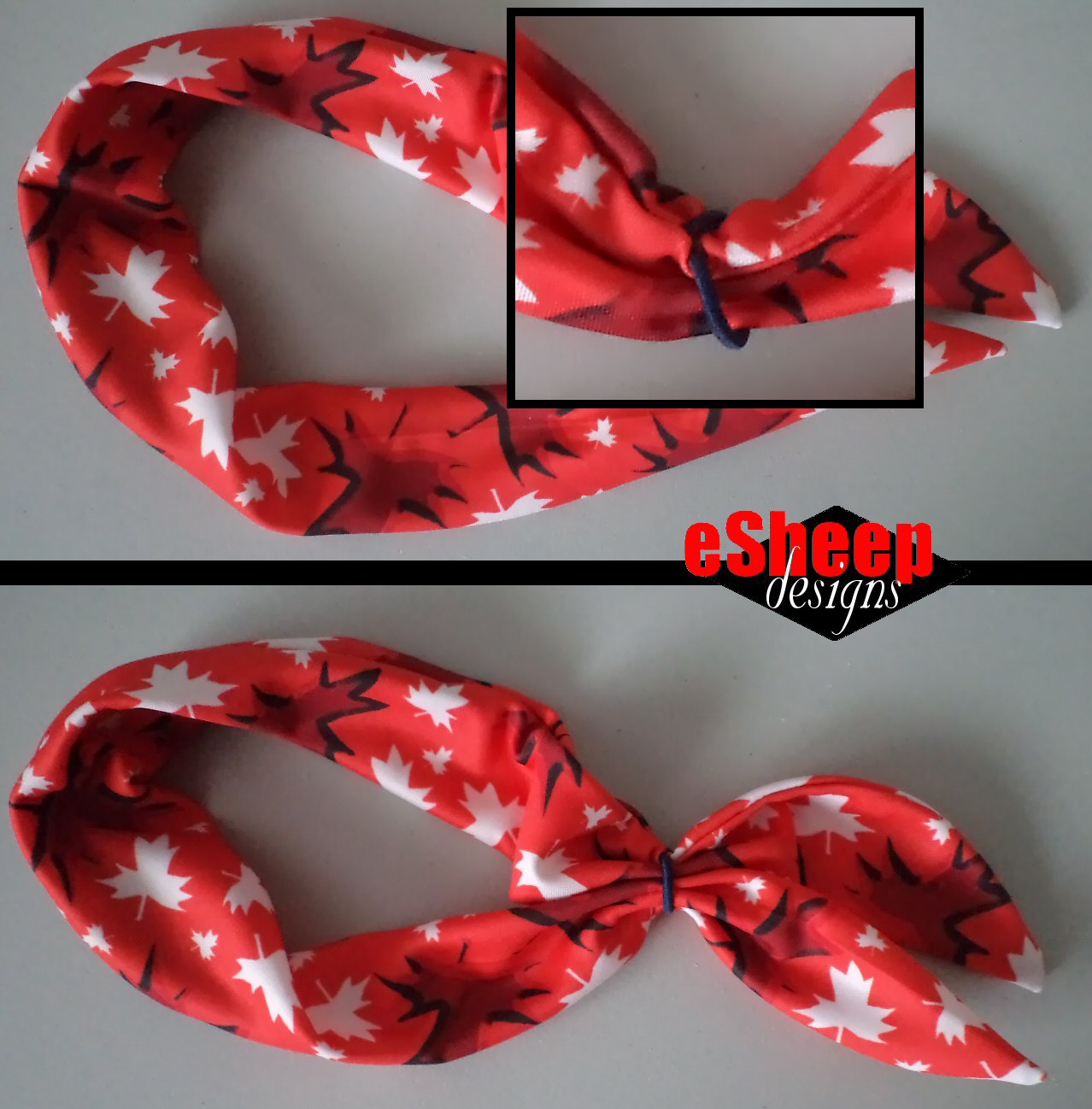 eSheep Designs QuasiTutorial Icy Cool Neck Wrap