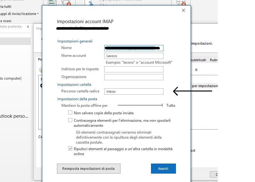 SCARICARE POSTA INVIATA DA WEBMAIL