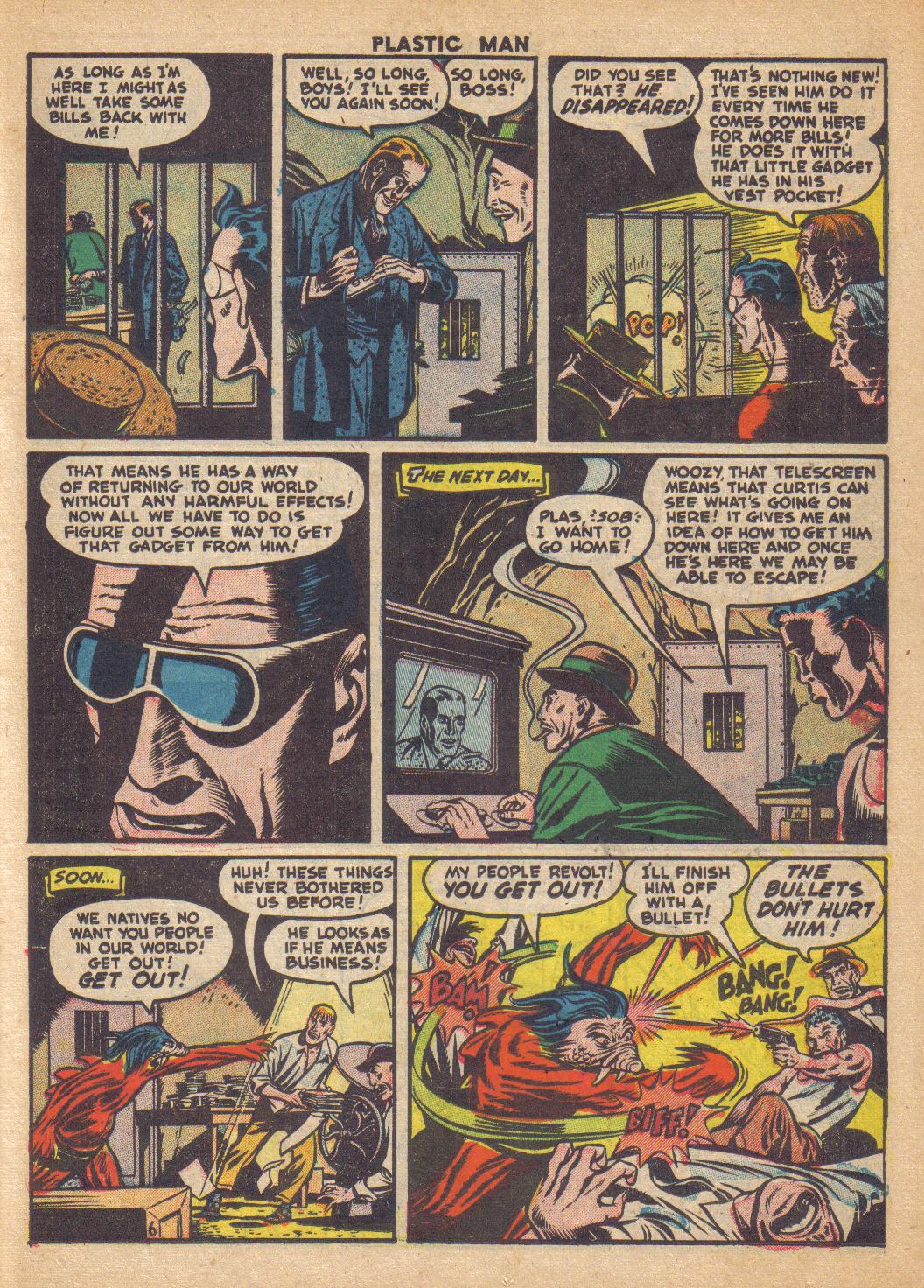 Read online Plastic Man (1943) comic -  Issue #39 - 23