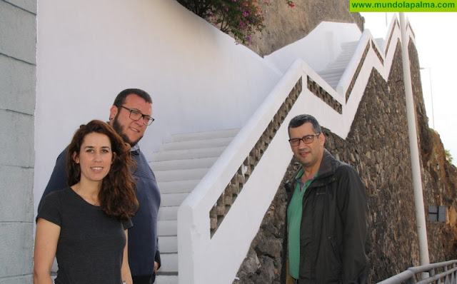 Marta Roca diseña una gran pintura mural para el proyecto Santa Cruz, Capital del Color con el agua como tema protagonista