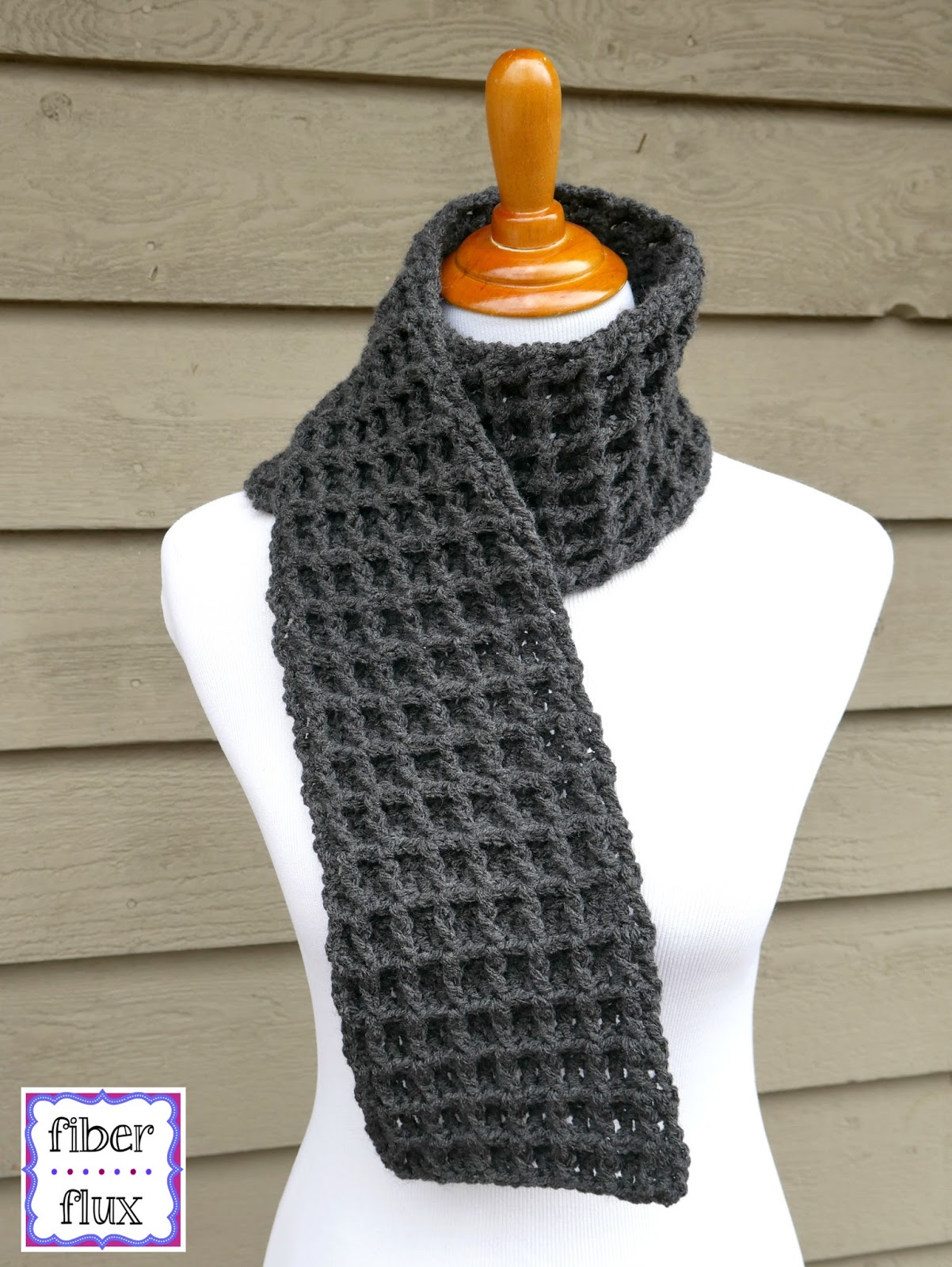 Crochet waffle stitch scarf youtube Clearance