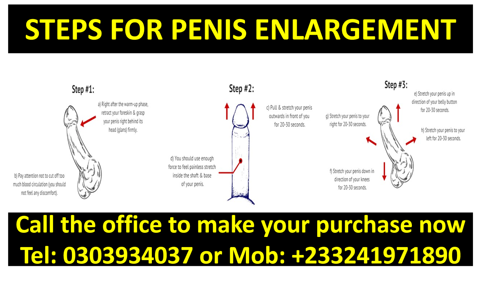 Penis enlargement Pack (PEP)