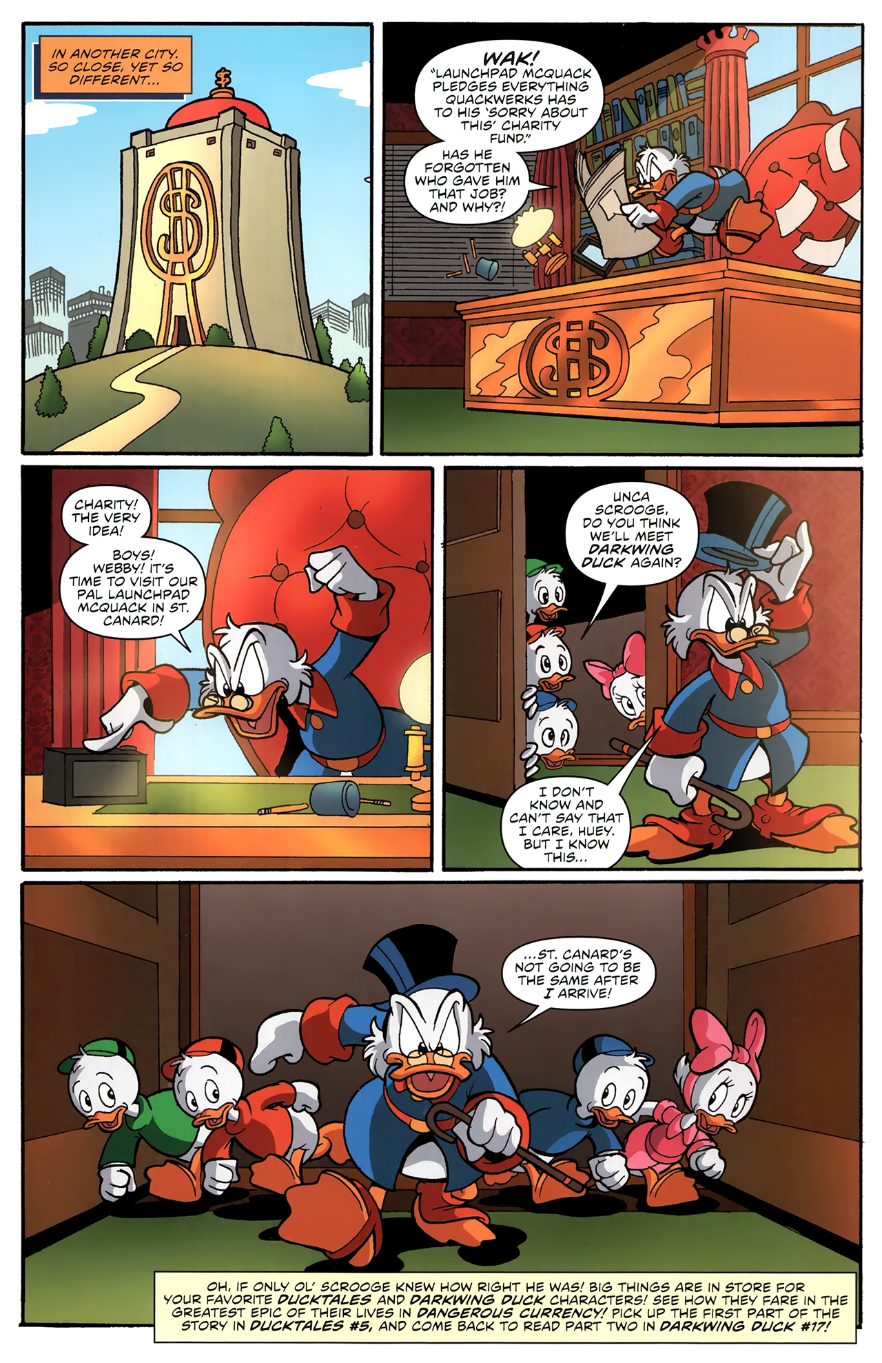 Read online Darkwing Duck comic -  Issue #16 - 25