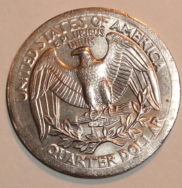 us coin error from the penny to the dollar 1998 us Quarter error, Huge