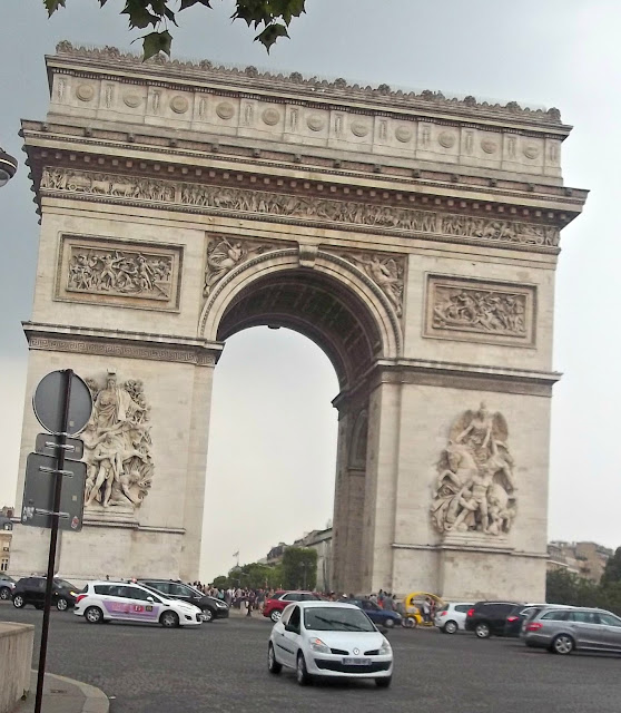 Arc de Triomphe, another thing to see when visiting Paris
