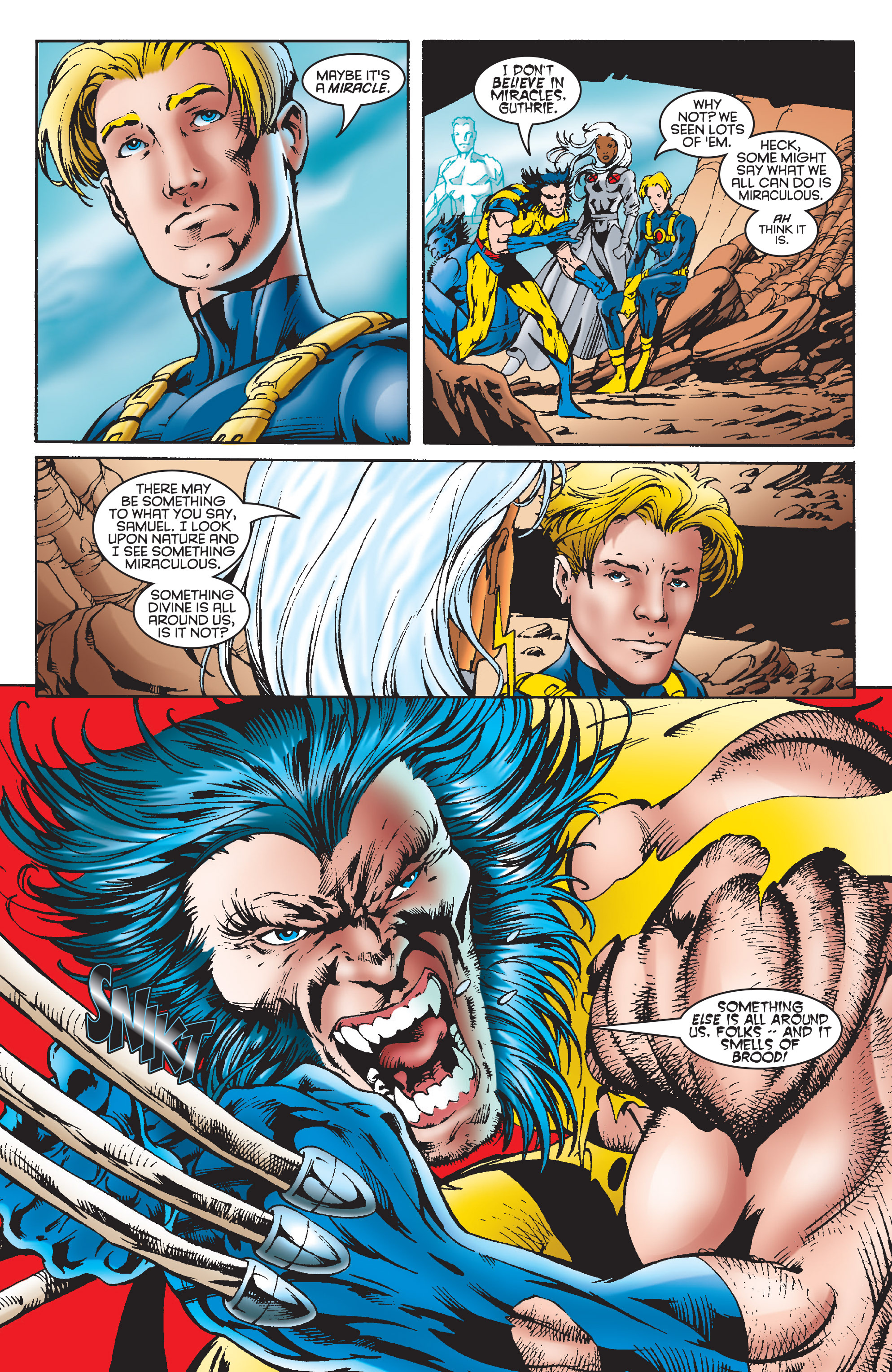 Read online X-Men: The Road to Onslaught comic -  Issue # TPB 3 - 156
