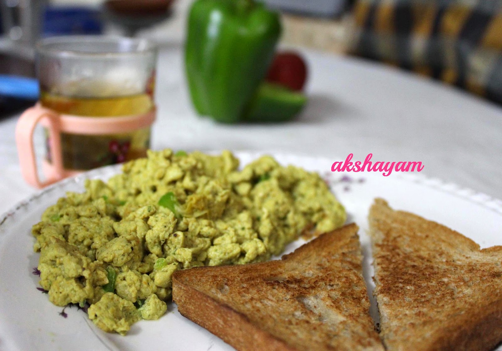 Healthy Masala Scrambled Eggs Home cooking