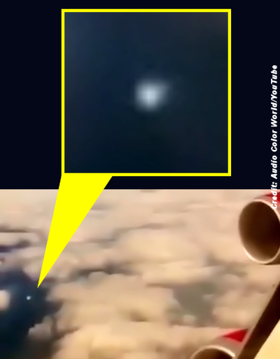 UFO Video Taped from Passenger Plane?