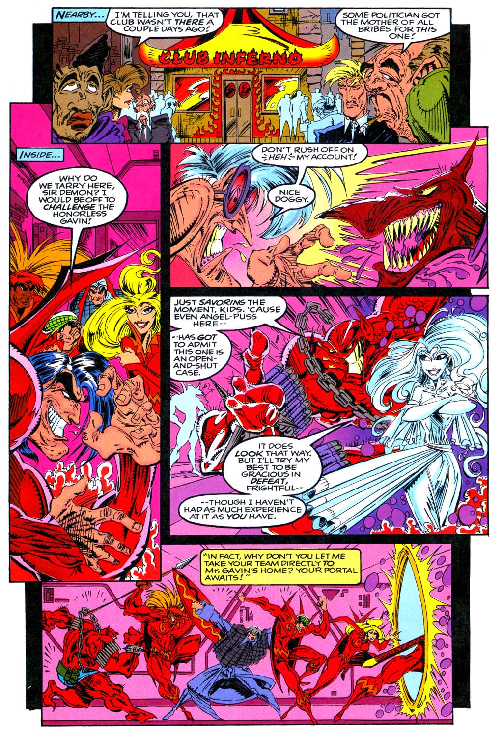 Read online Satan's Six comic -  Issue #4 - 12