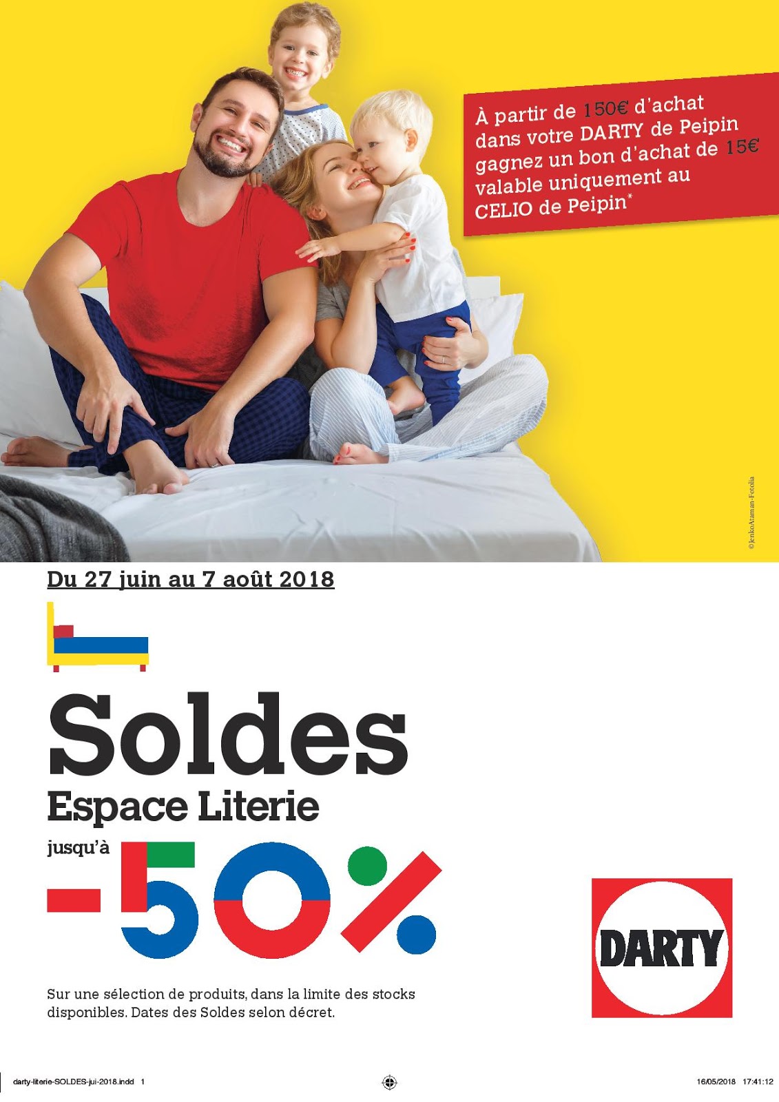 La Dynamique Peipinoise SOLDES DARTY JUSQU'A 50 SUR LA LITERIE