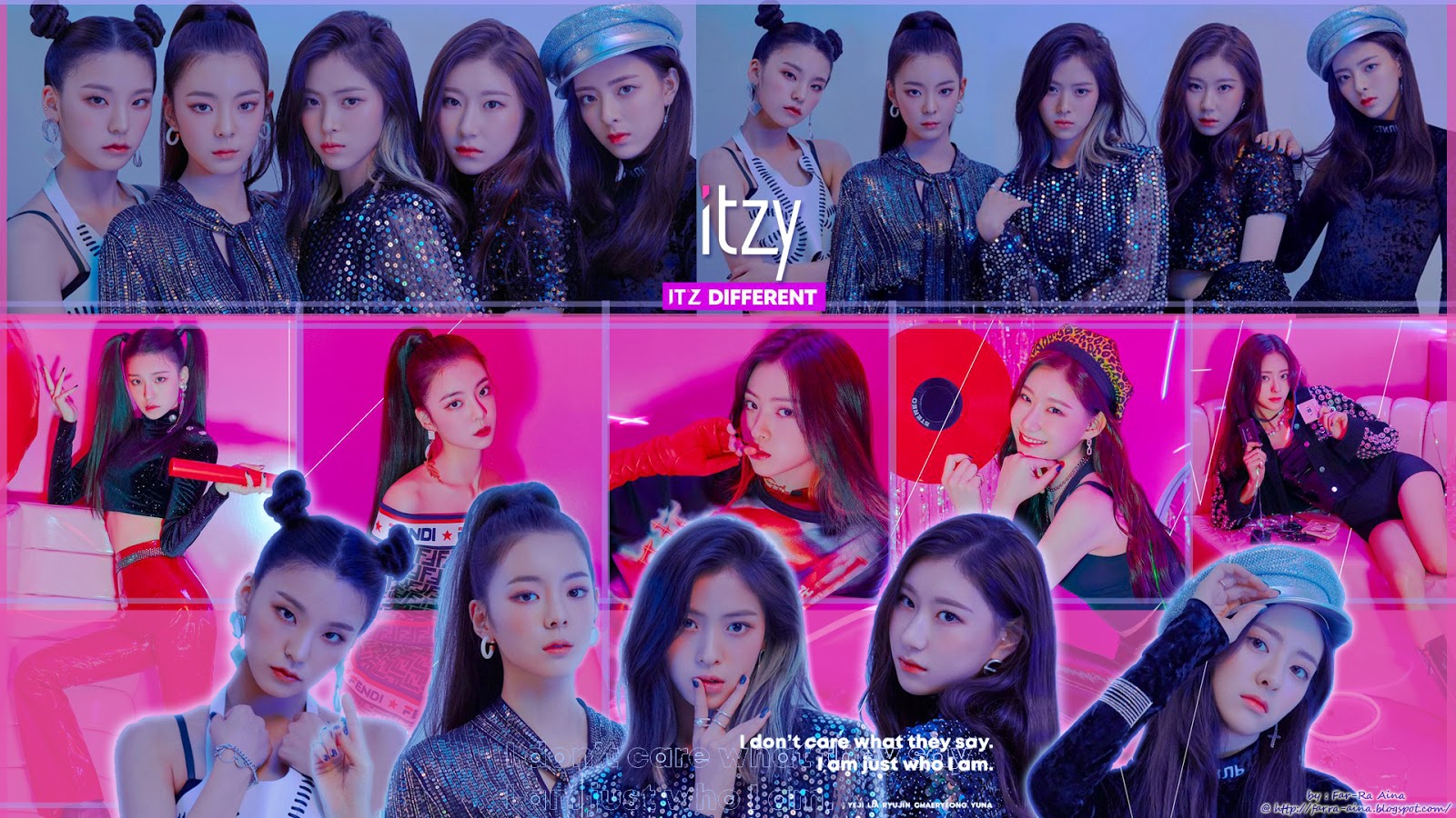 K Pop Lover Itzy It Z Different Wallpaper