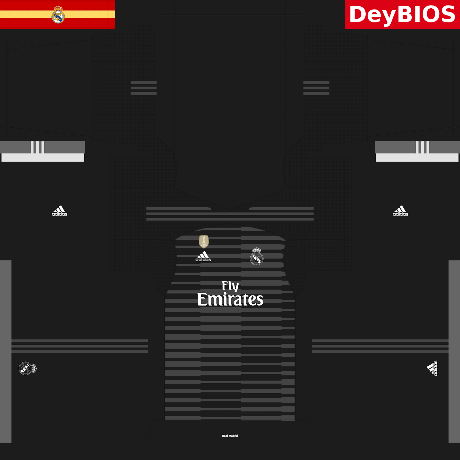 pes 2019 real madrid kit